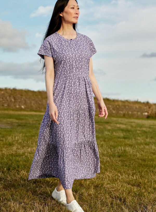 Seasalt Cornwall Šaty new dance blossom lavender