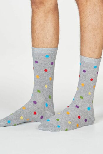 Thought pánské ponožky rainbow spot grey