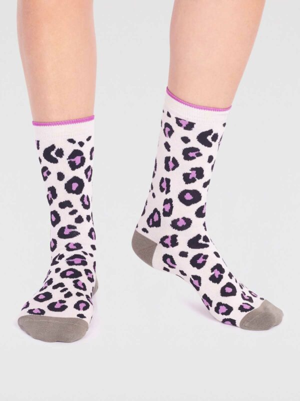 Thought dvojbalení dámských ponožek zuri animal socks