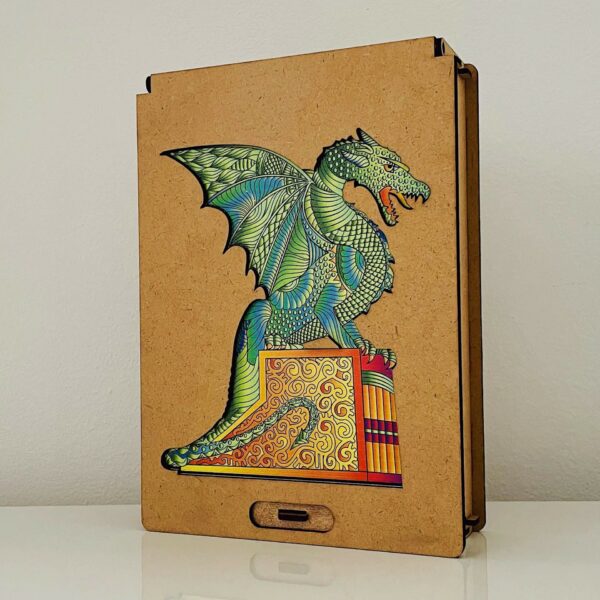 Lubiwood dřevěné puzzle guardian dragon box