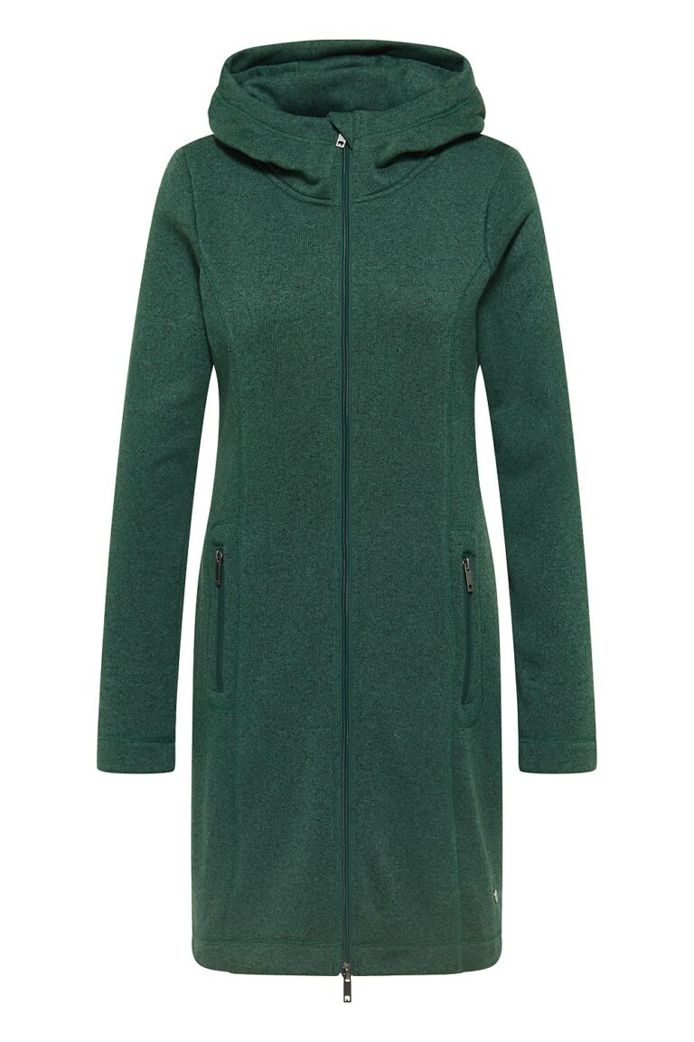 Tranquillo fleecový kabát smoke green
