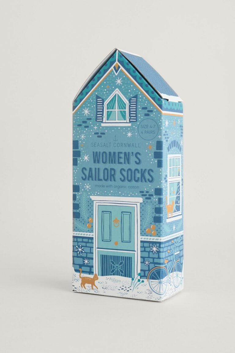 Seasalt Cornwall dárkové balení dámských ponožek sailor candlelight