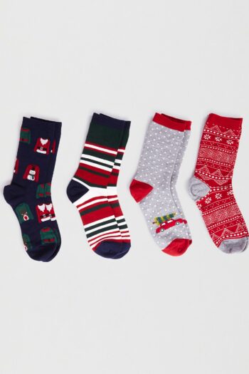 Thought dárkové balení pánských ponožek joseph christmas jumper