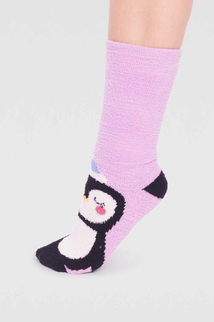 Thought ponožky billie animal fluffy purple