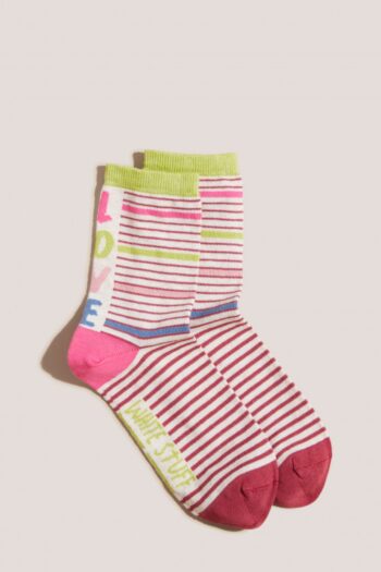 White Stuff ponožky love stripes