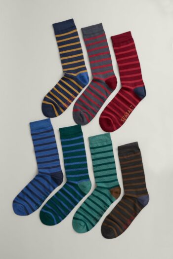 Seasalt Cornwall dárkové balení ponožek mens cabooler