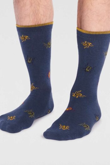 Thought ponožky brody bug blue