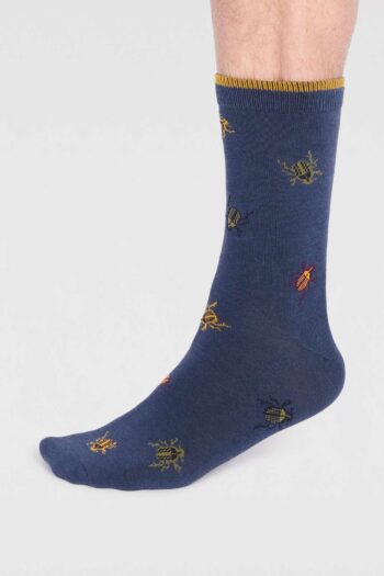 Thought ponožky brody bug blue