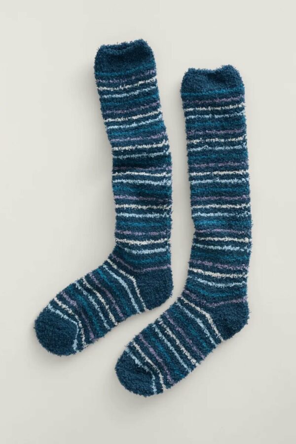 Seasalt Cornwall dárkové balení ponožek fluffies onyx