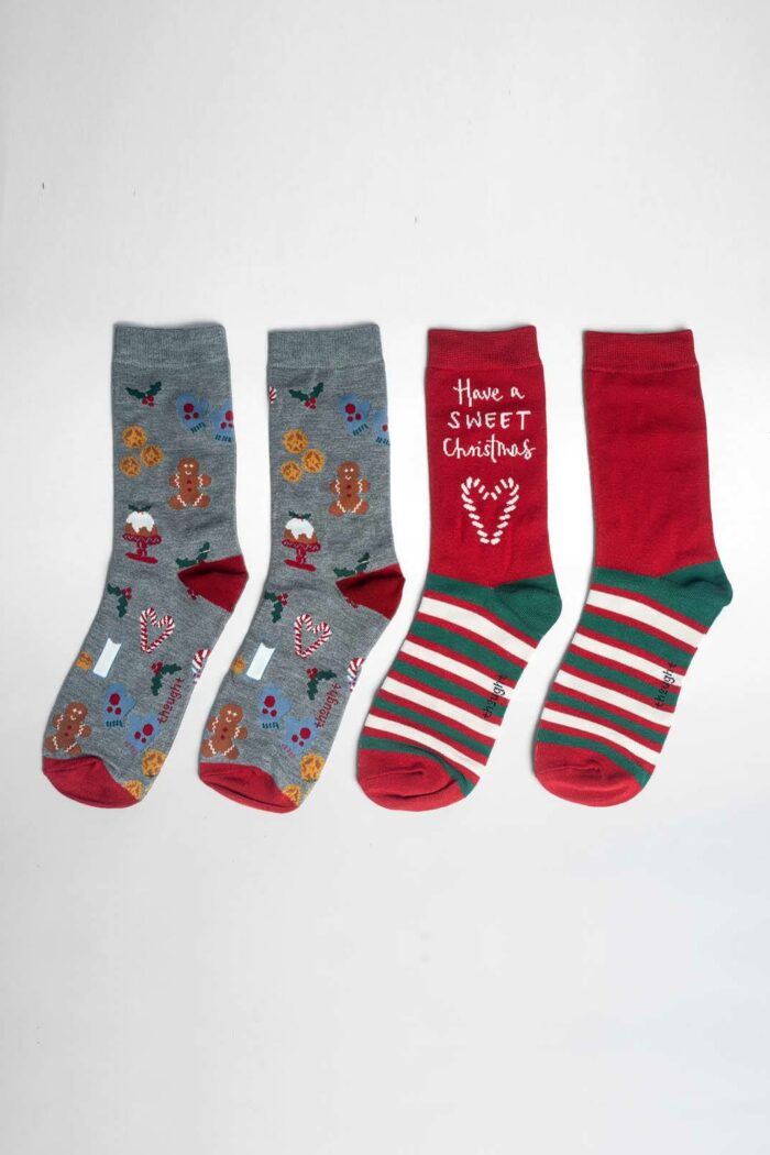 Thought dárkové balení ponožek sweet christmas