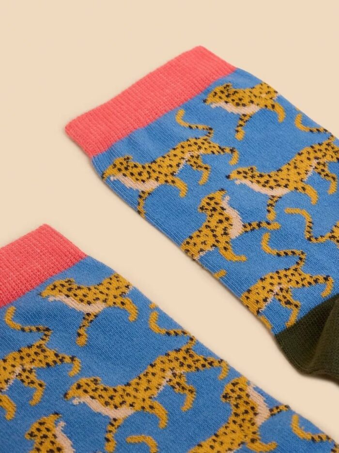 White Stuff ponožky cheetah