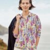 Seasalt Cornwall košile larissa lino floxglove