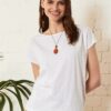 Nomads top white