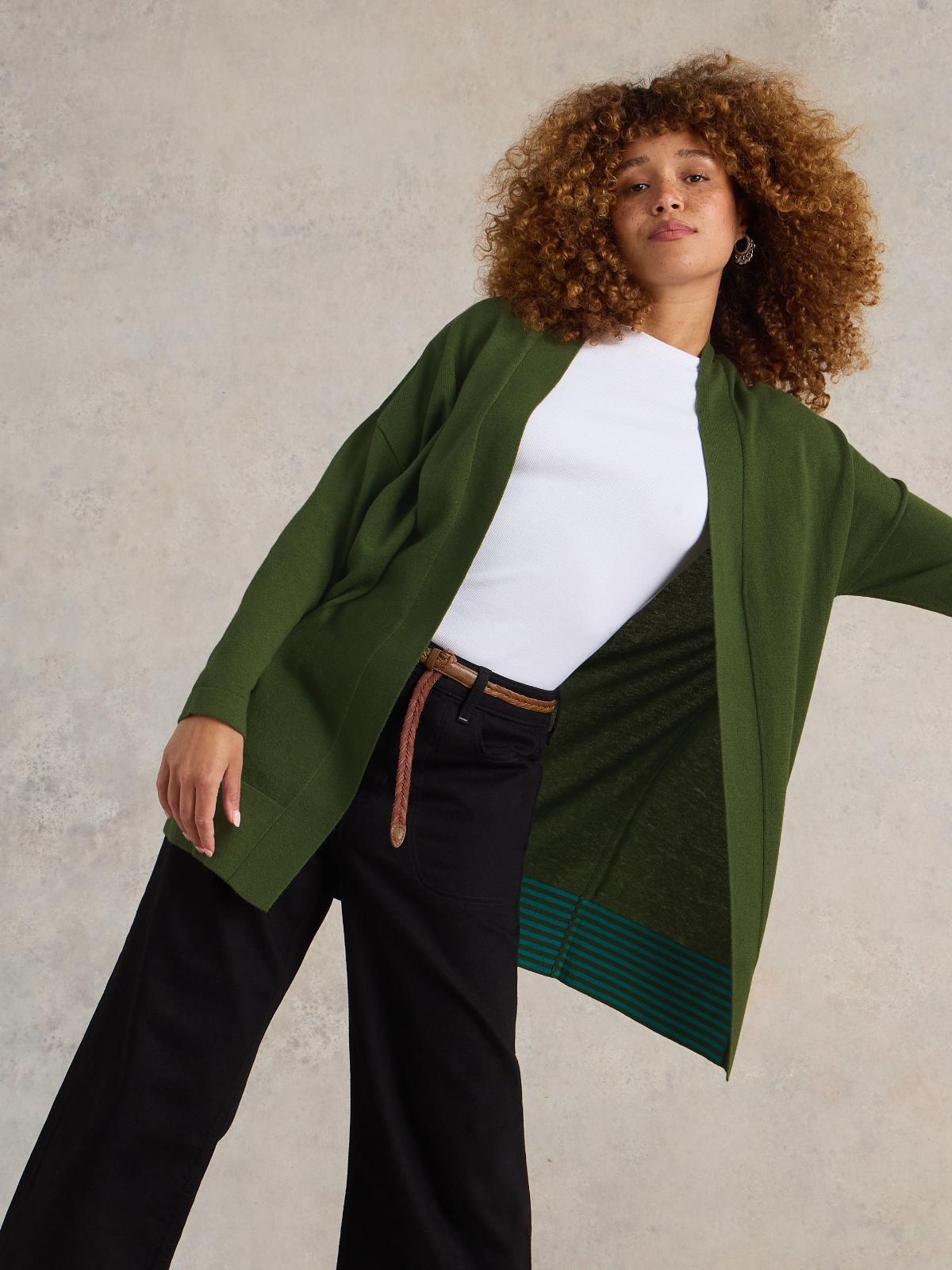 Kardigan Laura Khaki