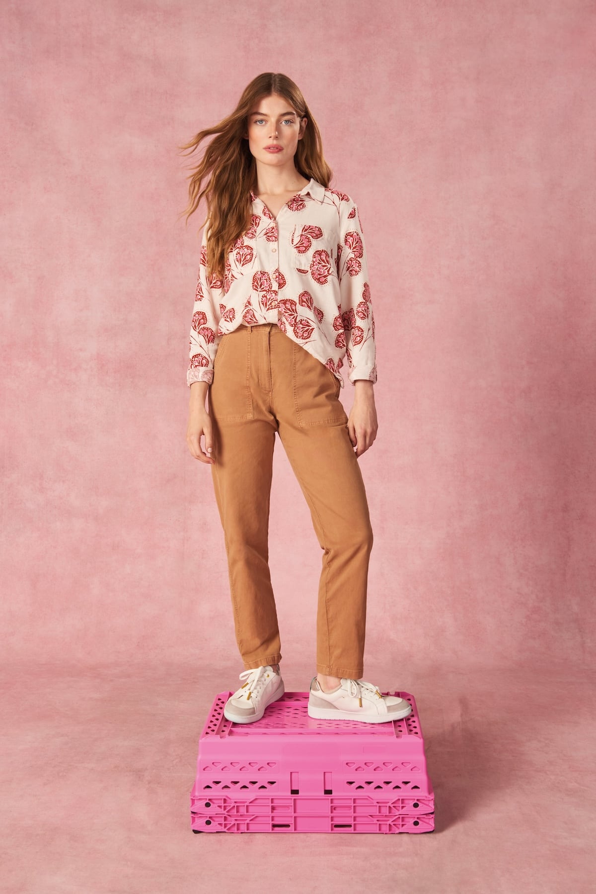 Košile Sophie Ivory Print