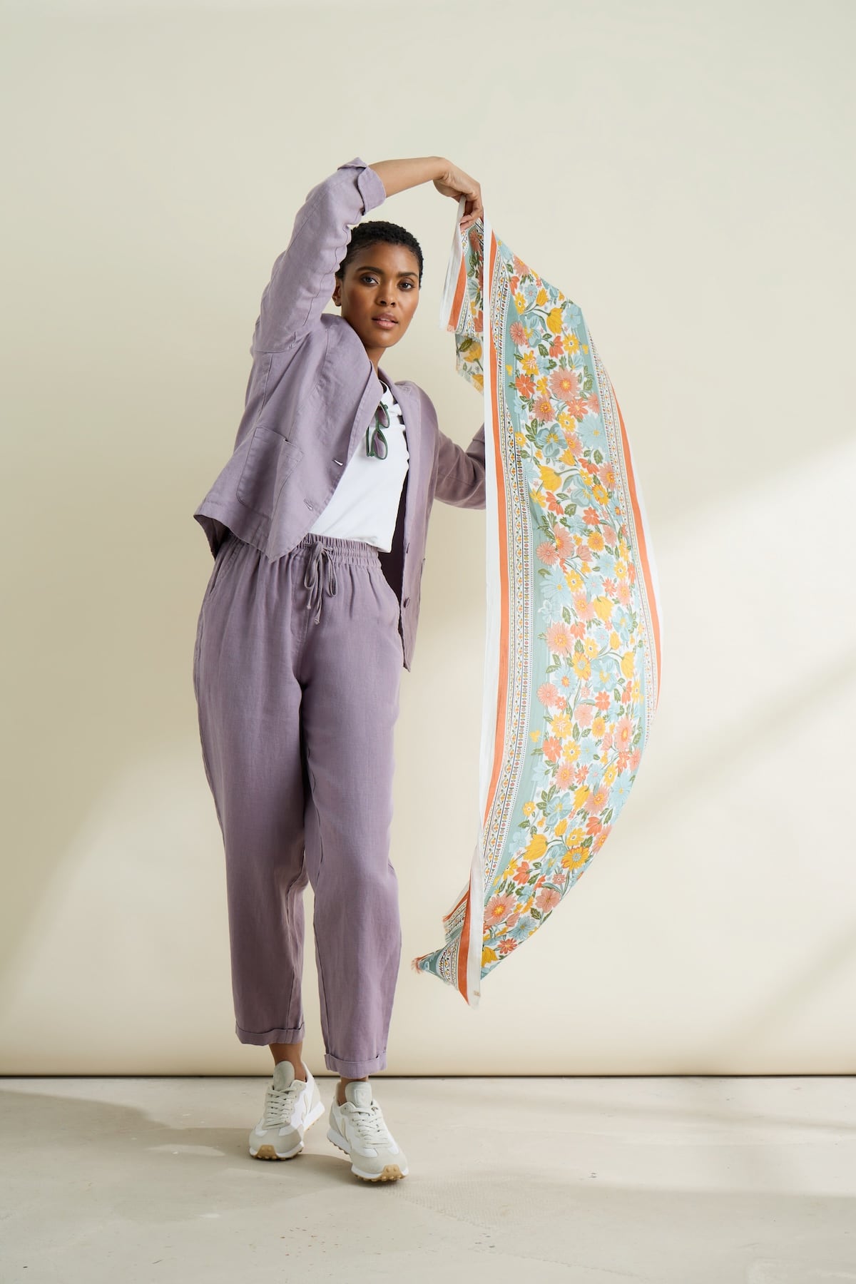 Šátek Summer Flowering Border